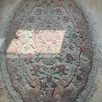 فرش ۳ متری بیضی شکل