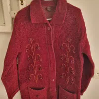 ژاکت گل نقش زنانه