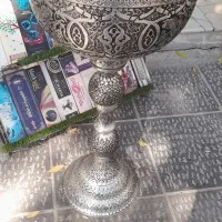 سنگاب قلمزنی بزرگ یک متری کنار سالنی مینیاتور|صنایع دستی و سایر لوازم تزئینی|اصفهان, نقش جهان|دیوار