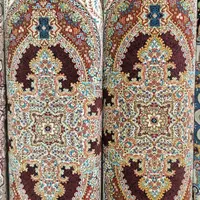 سه تخته فرش 9 متری 700 شانه مشهد اردهال سرمه ای