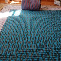 لحاف کرسی آرزو تمام نخ با سرویس کامل سفارشی دوز|رختخواب، بالش، پتو|تهران, شهید رجایی|دیوار