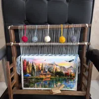 تابلو فرش تزئینی منزل|تابلو فرش|آبیک, |دیوار