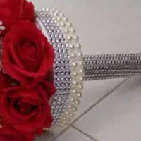 دسته گل عروس و برا کادویی|گل مصنوعی|ارومیه, |دیوار