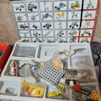 لگوی فلزی ساختنی هلی کوپتروماشین به همراه سی دی|اسباب‌‌بازی|رشت, چمارسرا|دیوار