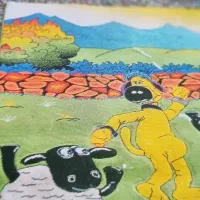 فرش عروسکی اتاق بچه|فرش|اهواز, باغ شیخ|دیوار