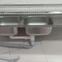 سینک ظرفشویی همراه آبچکان