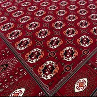 یک عدد فرش ماشینی ۱۲ متری نقش ترکمنی