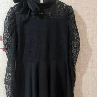 ۲ عدد لباس مجلسی صورتی و مشکی|لباس|رودسر, |دیوار