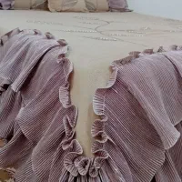 تخت خواب فر فورژه + روتختی مخمل ۵ تیکه|تخت و سرویس خواب|شاهرود, |دیوار