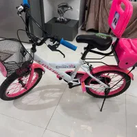 دوچرخه دخترانه سایز ۱۶ کاملا سالم