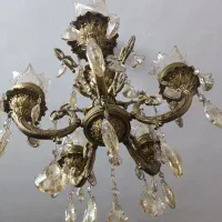 لوستر برنز پنج شاخه