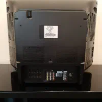 تلویزیون و میز چوبی خارجی|تلویزیون و پروژکتور|تهران, تهرانسر مرکزی|دیوار