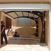 ساخت سازه فلزی ونصب بارانگیر وآفتاب گیر|خدمات پیشه و مهارت|ایلام, |دیوار