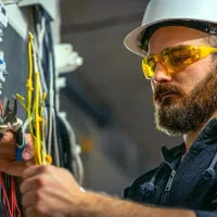 برقکار نصاب لوستر/دوربین مداربسته/هالوژن/پریز/پرند