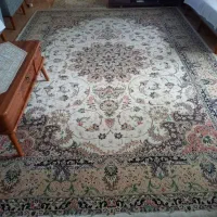 فرش ماشینی۹متری ۵۰۰ شانه آکریلیک کار کرده تمیز