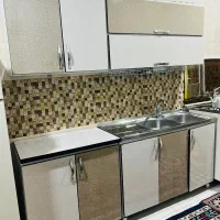 کابینت های سالم فلزی همرا با سینک و شیرآلات