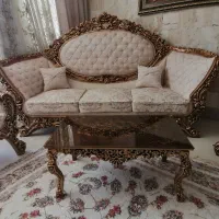 مبلمان ۹نفره سلطنتی چوبی شیک