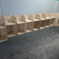 چوب|کتابخانه، شلف، قفسه‌های دیواری|شیراز, شریف‌آباد|دیوار