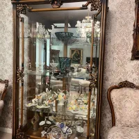 ویترین  چوب و آیینه کلاسیک