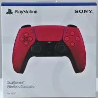 دسته پلی استیشن قرمز مشکی PS5 RED آکبند