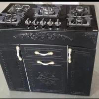 گاز کابینتی ۴درب MDF