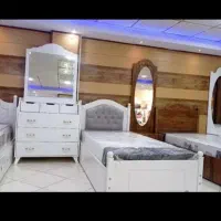 تخت 2 طبقه ایی پله خور شرکتی رژین|تخت و سرویس خواب|الوند, |دیوار