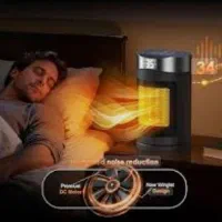بخاری هوشمند فن دار کم مصرف PTC 1500w