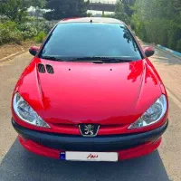 206 تیپ 5 گوجه ای در حد صفر|خودرو سواری و وانت|تهران, پاسداران|دیوار