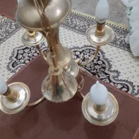 لوستر ۴ شاخه|لوستر و چراغ آویز|قم, شاه سید علی|دیوار