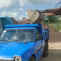 حمل نخاله ساختمانی با کارگر