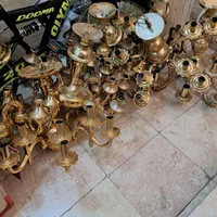 خریدار وفروش لوستر برنجی واب طلا ولوازم برنجی وغیر