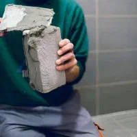 چسب آجرنما.چسب هبلکس.چسب آجر نسوز گلدن میکس|مصالح و تجهیزات ساختمان|اصفهان, مفتح|دیوار