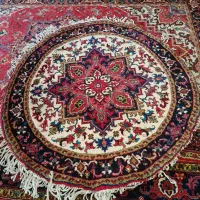 فرش دستبافت دایره ای