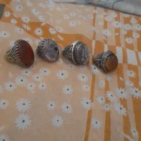 انگشترنگین طبیعی  طرح نقره  دونه ۱۲۰۰