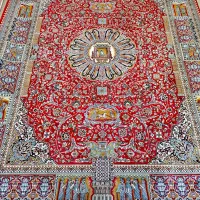بورس فرش تخفیفی انواع قالی نخی کارکرده سالم اصفهان