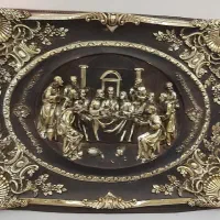 تابلو شام آخر رزین ابعاد ۹۰ در ۱۵۰سانتیمتر