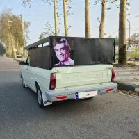 پیکان وانت دوگانه CNG مدل ۹۳ شاسی سالم|خودرو سواری و وانت|رشت, آتشگاه|دیوار