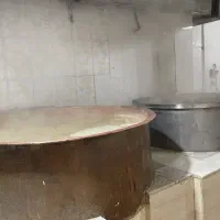 سمنو سنتی تهیه شده از جوانه گندم پخت در دیگ مسی