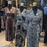 پیراهن ساتن زارا پلیسه در چن طرح رسید