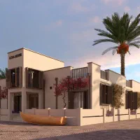 طراحی ویلا، نقشه ساختمان، طراحی داخلی و نما در قشم