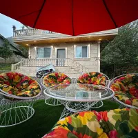 صندلی باغی ۶ نفره و فوتبال دستی قیمت بسیار مناسب