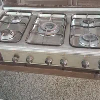 گاز فردار پنج شعله استیل تمیز|اجاق گاز و لوازم برقی پخت‌وپز|تهران, جوادیه تهرانپارس|دیوار