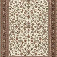 فرش جفت ۱۲متری آکبند طرح افشان کرم