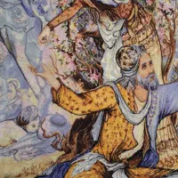 تابلو فرش دستباف لیلی و مجنون (مینیاتور)۹۰*۱۲۰|تابلو فرش|تهران, تهرانویلا|دیوار