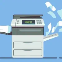 چاپ،کپی و پرینت با کیفیت بالا (رنگی و سیاه‌وسفید)