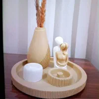 سنگ مصنوعی .بیس خام و رنگ شده