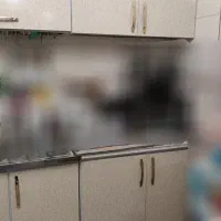 گاز طرح فر و کابینت فلزی و میز ۴ نفره|اجاق گاز و لوازم برقی پختوپز|صباشهر, |دیوار