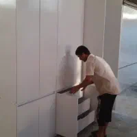 کمد دیواری آماده مدرن ۹ کشو معنا کد ۱۶۵|جاکفشی، کمد، دراور|تهران, باغ فیض|دیوار