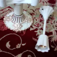 لوستر‌سففی‌سه‌چراغه|لوستر و چراغ آویز|تبریز, |دیوار