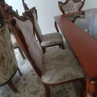 میز نهار خوری ۶نفره سلطنتی|میز و صندلی غذاخوری|بیرجند, |دیوار